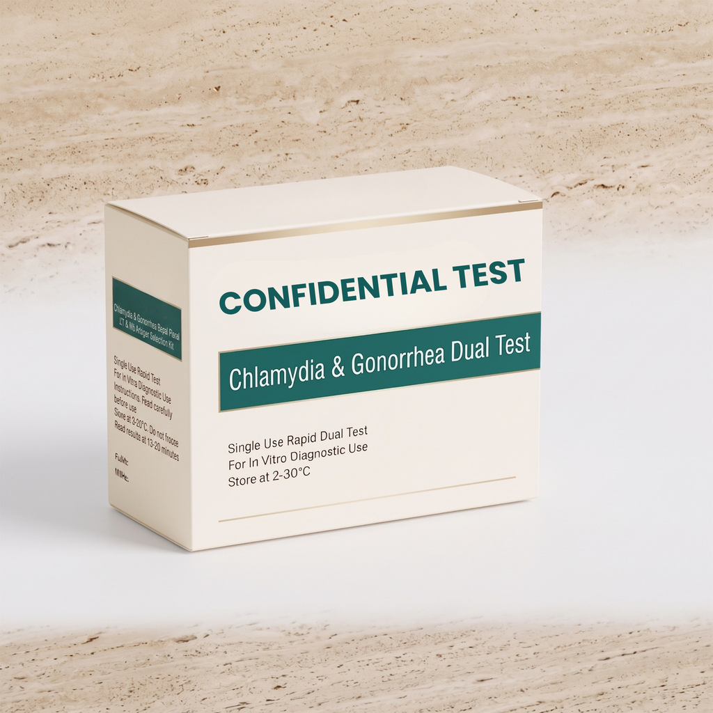 [en] Dual-pathogen rapid screening kit box
